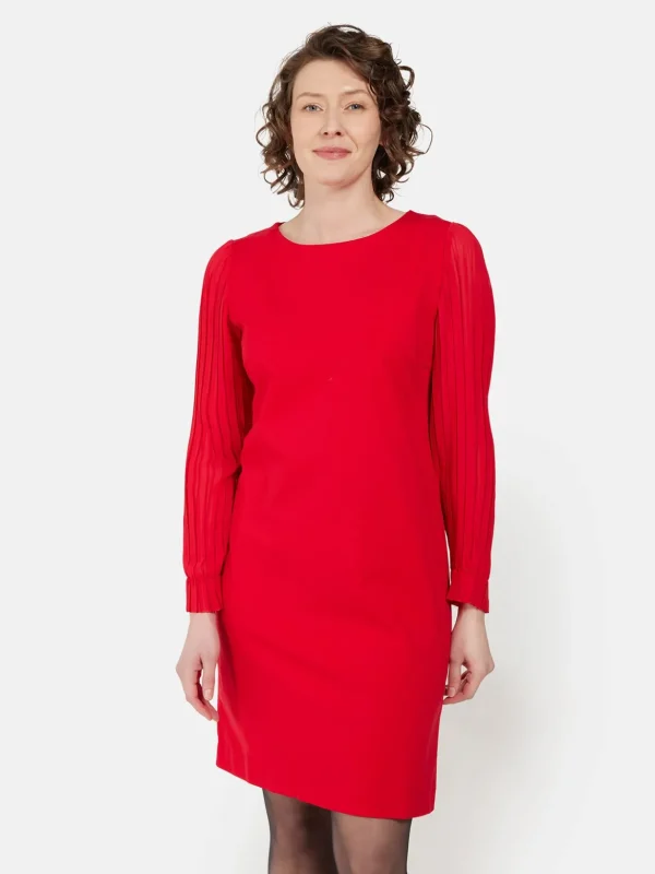 Brandtex Kjoler & Nederdele<Kjole - Berry Red