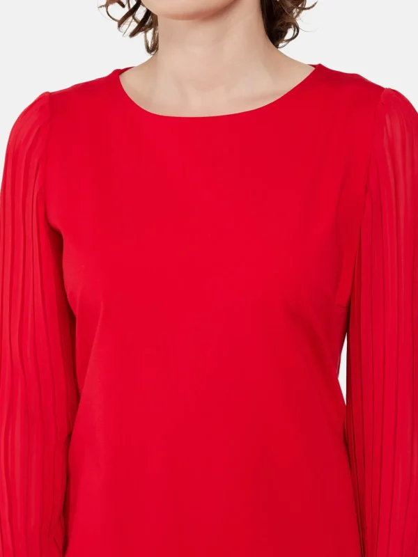 Brandtex Kjoler & Nederdele<Kjole - Berry Red