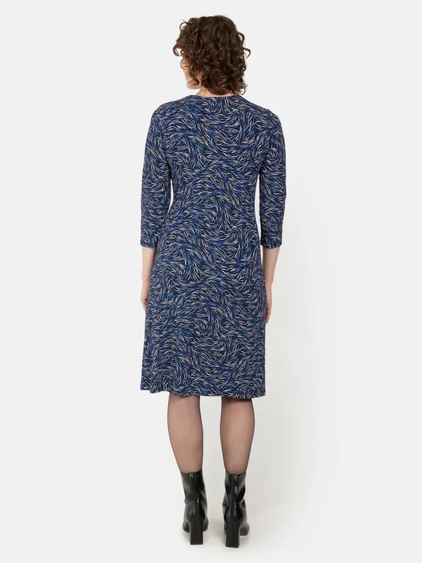 Brandtex Kjoler & Nederdele<Kjole - Dark Blue