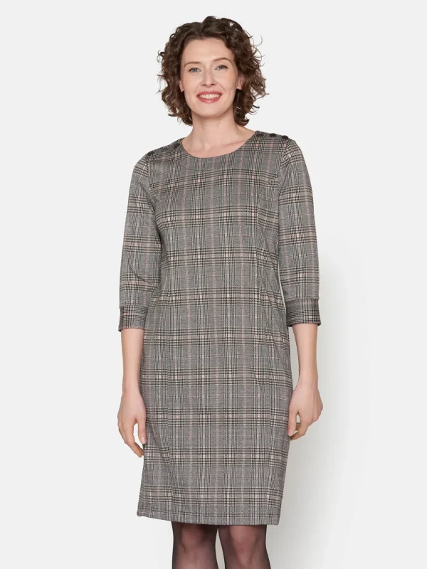 Brandtex Kjoler & Nederdele<Kjole - Grey mix