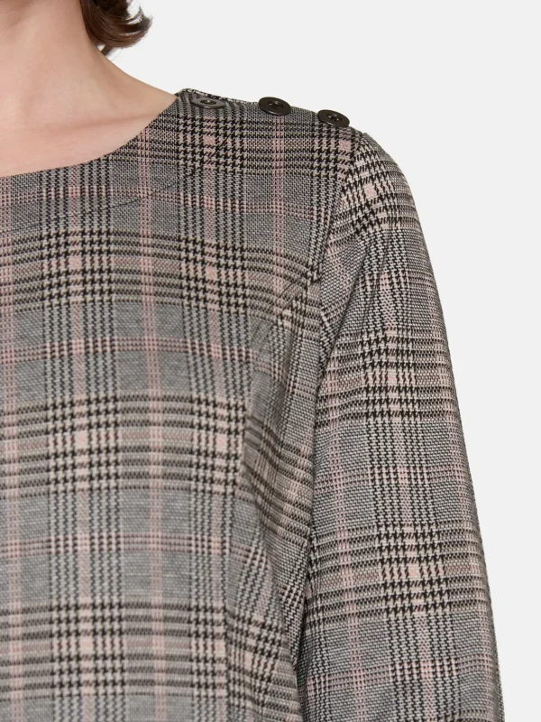 Brandtex Kjoler & Nederdele<Kjole - Grey mix
