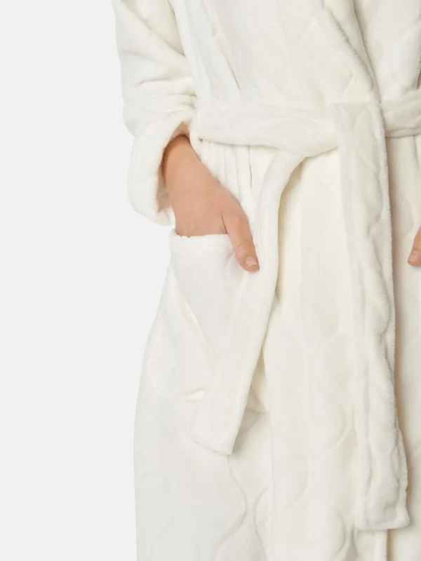 Brandtex Homewear<Morgenkåbe - Off White