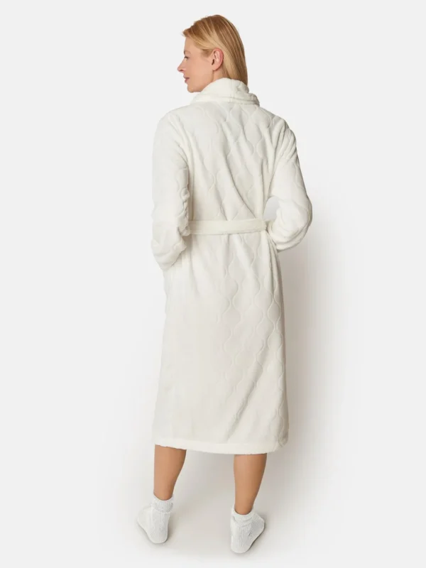 Brandtex Homewear<Morgenkåbe - Off White