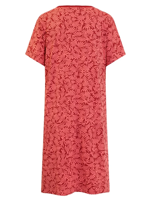Brandtex Homewear<Natkjole - Beet Red