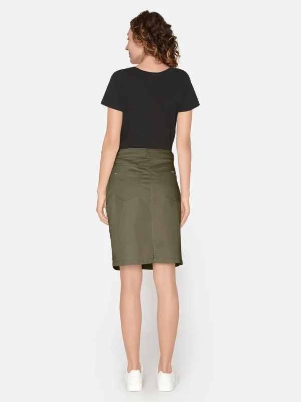 Brandtex Kjoler & Nederdele<Nederdel - Dusky Green