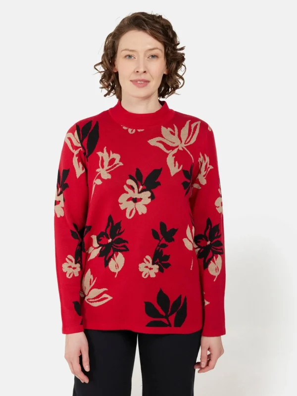 Brandtex Pullovers<Pullover - Berry Red