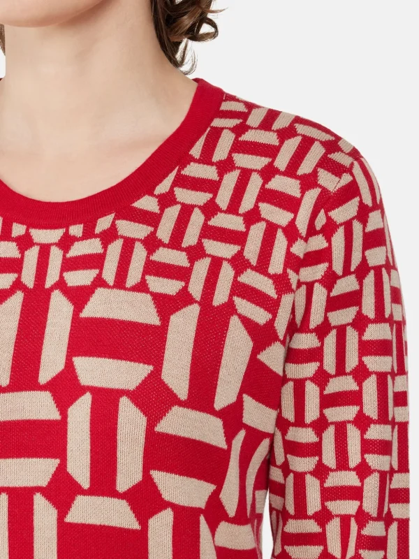 Brandtex Pullovers<Pullover - Berry Red
