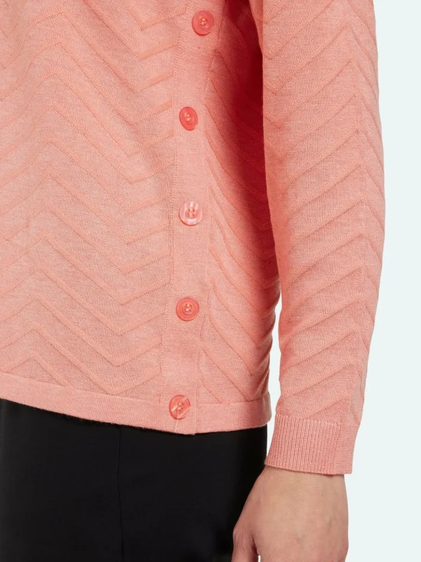 Brandtex Pullovers<Pullover - Coral Melange