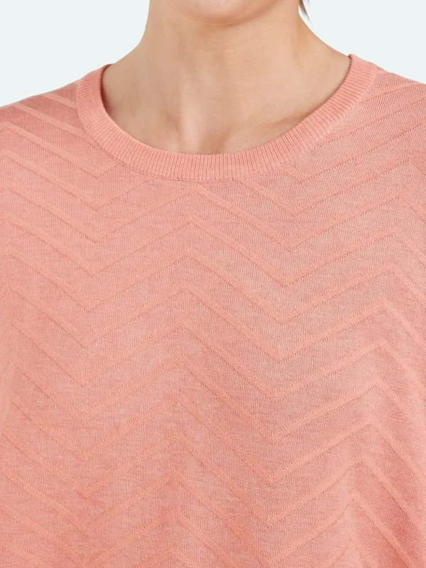 Brandtex Pullovers<Pullover - Coral Melange