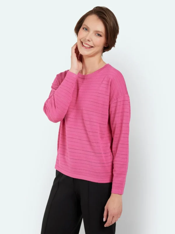 Brandtex Pullovers<Pullover  - Dark Pink