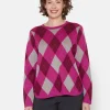 Brandtex Pullovers<Pullover - Fuchsia Pink