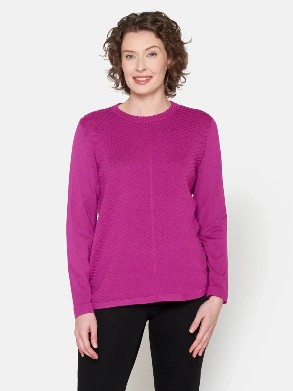 Brandtex Pullovers<Pullover - Fuchsia Pink