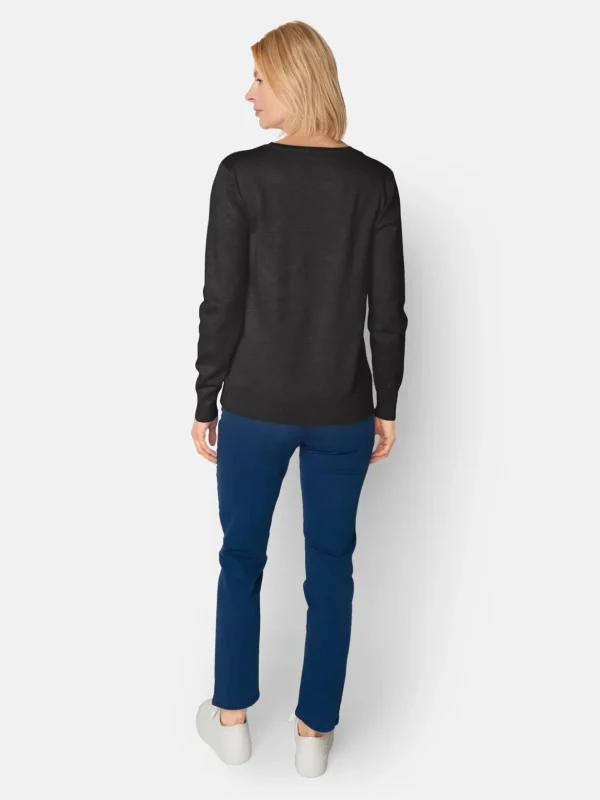 Brandtex Pullovers<Pullover Med V-hals -