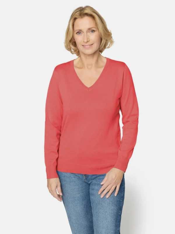 Brandtex Pullovers<Pullover Med V-hals -