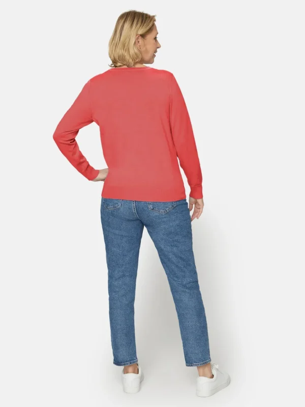 Brandtex Pullovers<Pullover Med V-hals -