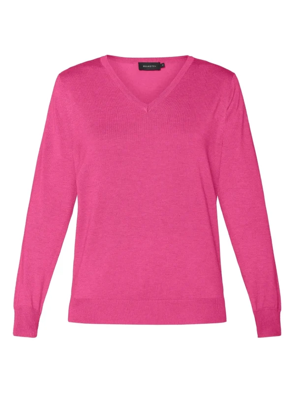 Brandtex Pullovers<Pullover Med V-hals -