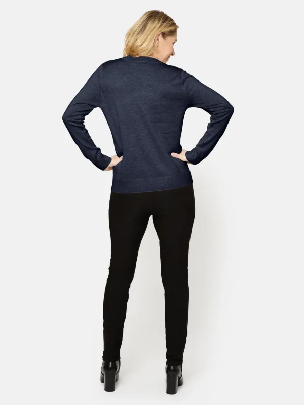 Brandtex Pullovers<Pullover O-hals - Midnight Blue