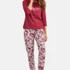 Brandtex Homewear<Pyjamas - Beet Red