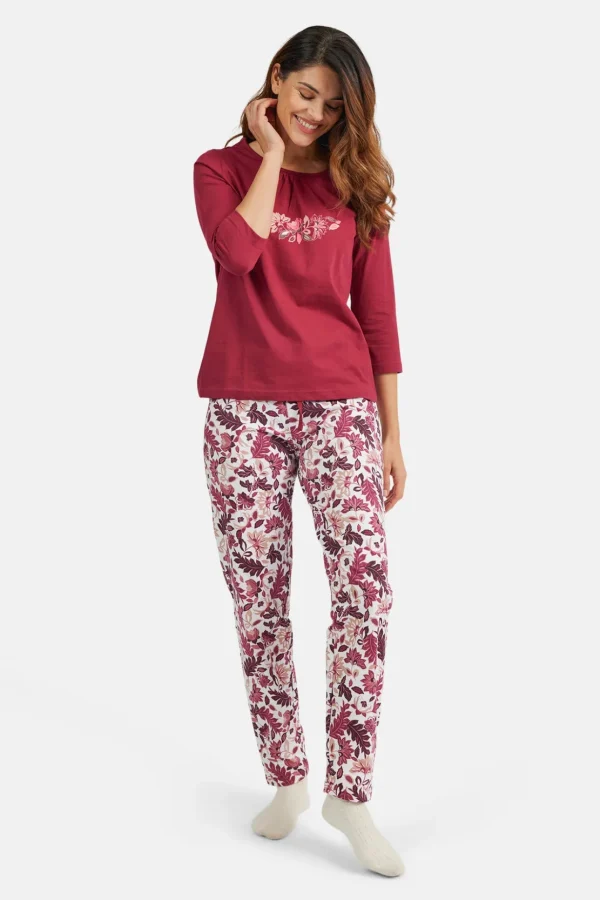 Brandtex Homewear<Pyjamas - Beet Red
