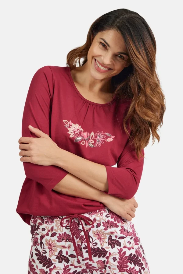 Brandtex Homewear<Pyjamas - Beet Red