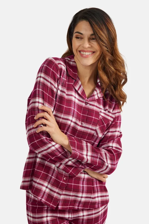 Brandtex Homewear<Pyjamas - Beet Red