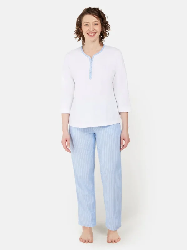 Brandtex Homewear<Pyjamas - Cornflower Blue
