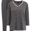 Brandtex Homewear<Pyjamas - Dark Grey Mell