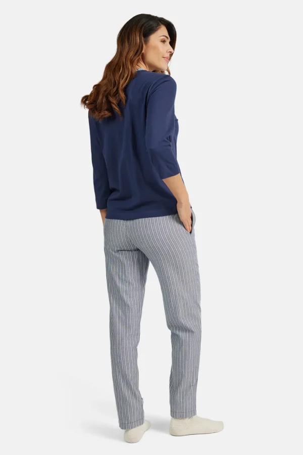 Brandtex Homewear<Pyjamas - Navy Blue