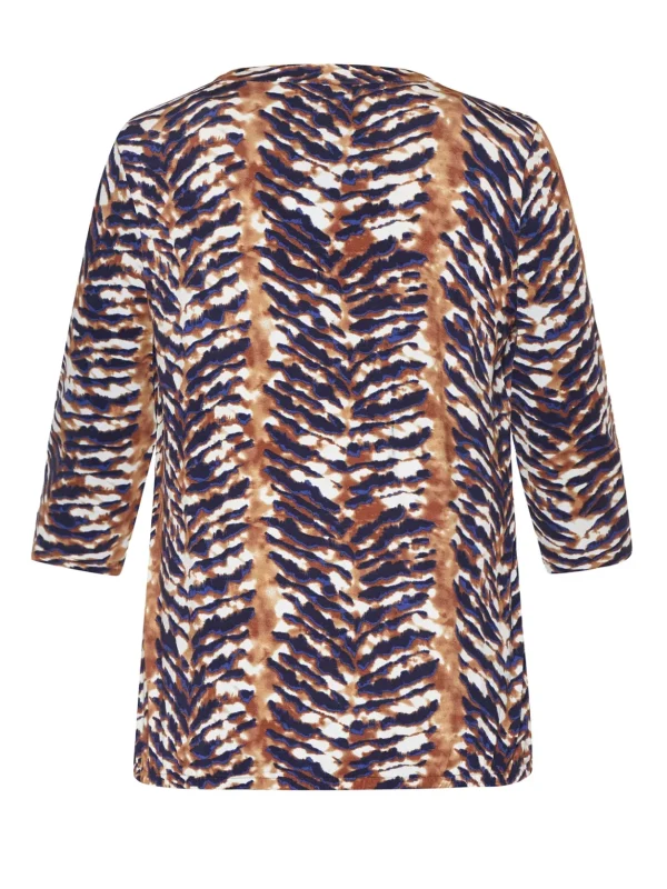 Brandtex Bluser & T-shirts<3/4 ærmet Bluse - Thrush Brown