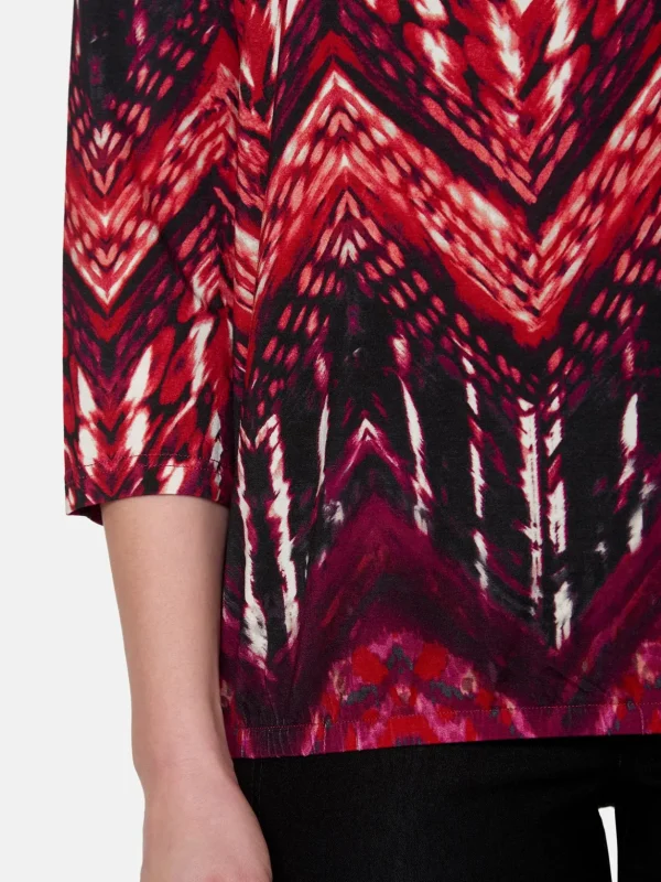 Brandtex Bluser & T-shirts<3/4 ærmet T-shirt - Fuchsia Pink