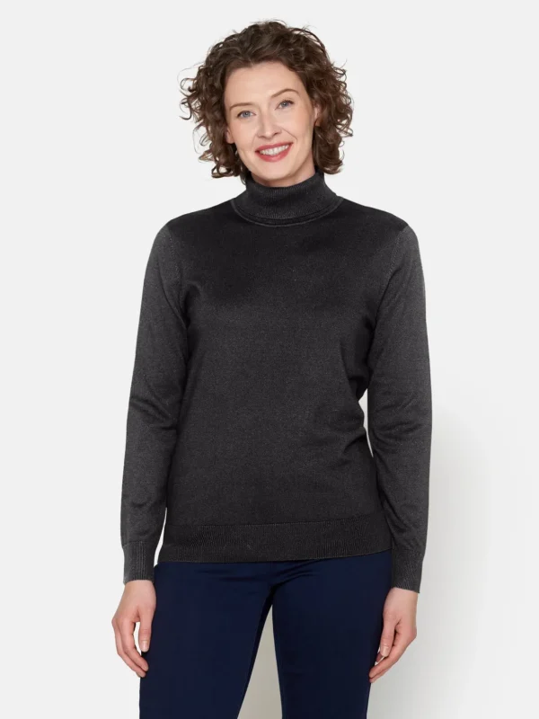 Brandtex Pullovers<Rullekrave Pullover -