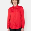 Brandtex Skjorter<Skjorte - Berry Red