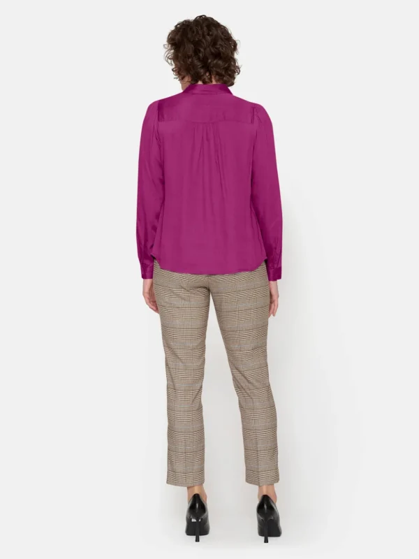 Brandtex Skjorter<Skjorte - Fuchsia Pink