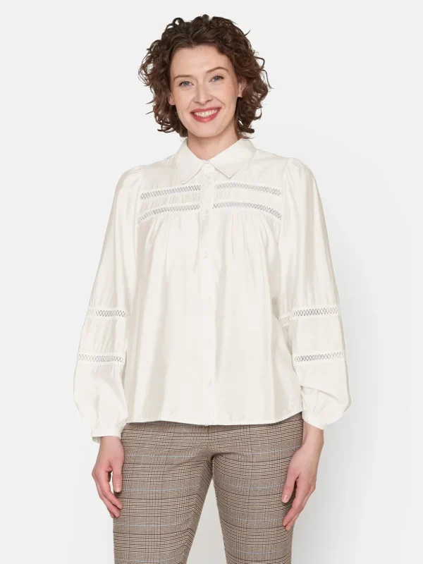 Brandtex Skjorter<Skjorte - Off White