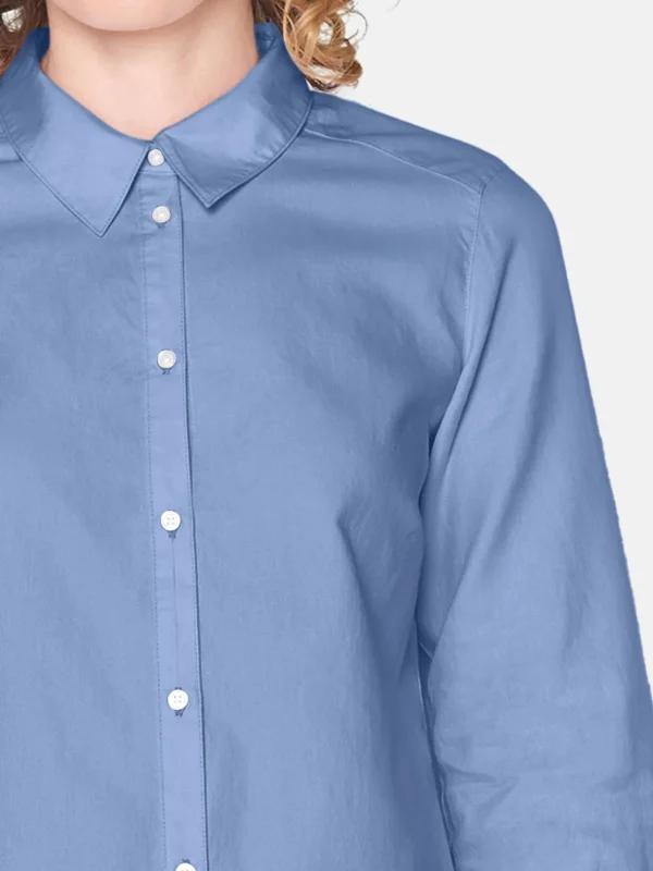 Brandtex Skjorter<Skjorte - Serenity Blue