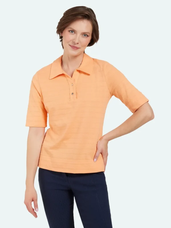Brandtex Bluser & T-shirts<3/4 Sleeved T-shirt - Coral Reef