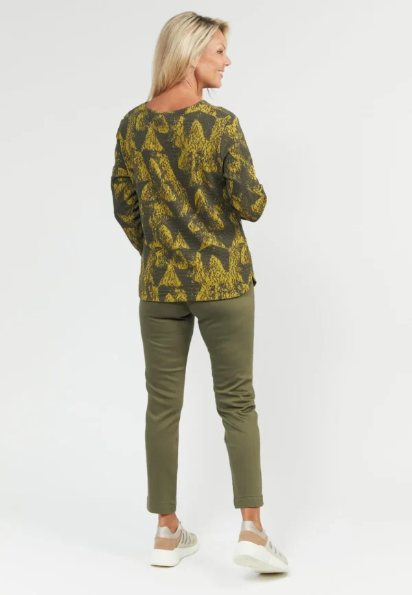 Brandtex Homewear<Sweatshirt - Grape Leaf