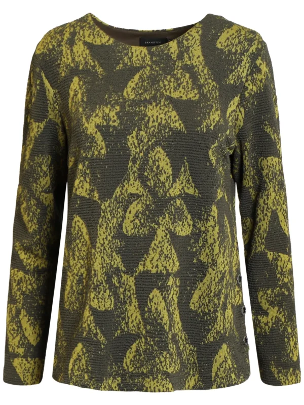 Brandtex Homewear<Sweatshirt - Grape Leaf