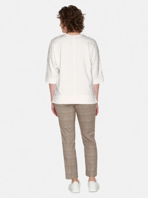 Brandtex Homewear<Sweatshirt - Off White