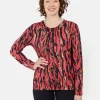 Brandtex Bluser & T-shirts<T-shirt - Berry Red