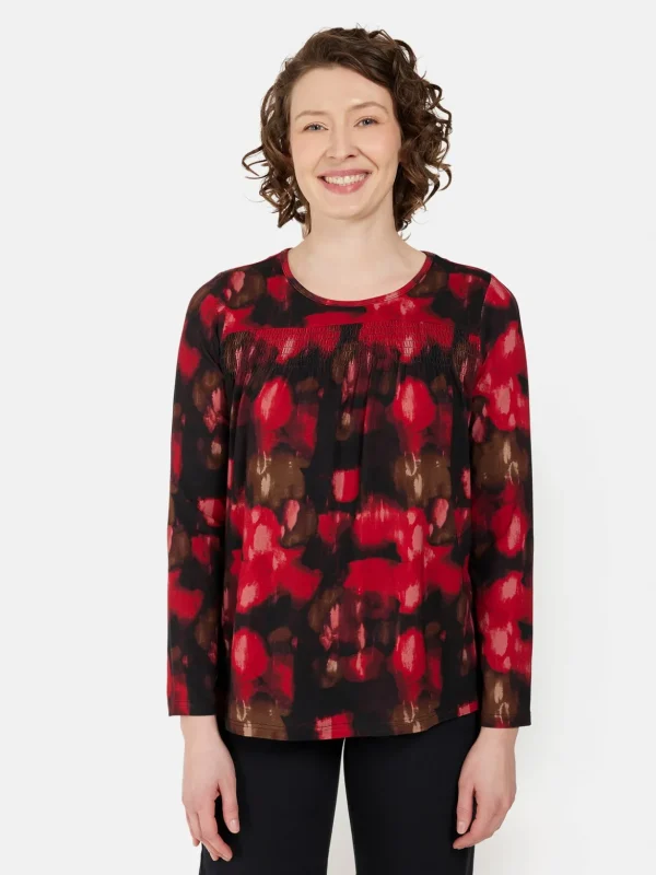 Brandtex Bluser & T-shirts<T-shirt - Berry Red
