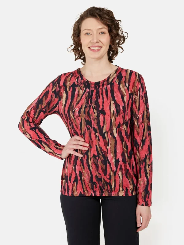 Brandtex Bluser & T-shirts<T-shirt - Berry Red