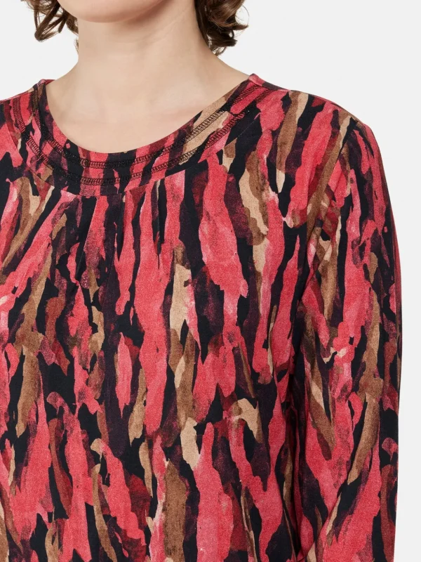 Brandtex Bluser & T-shirts<T-shirt - Berry Red