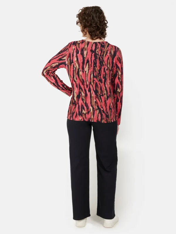 Brandtex Bluser & T-shirts<T-shirt - Berry Red