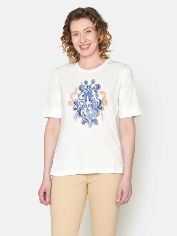 Brandtex Bluser & T-shirts<T-shirt - Off White
