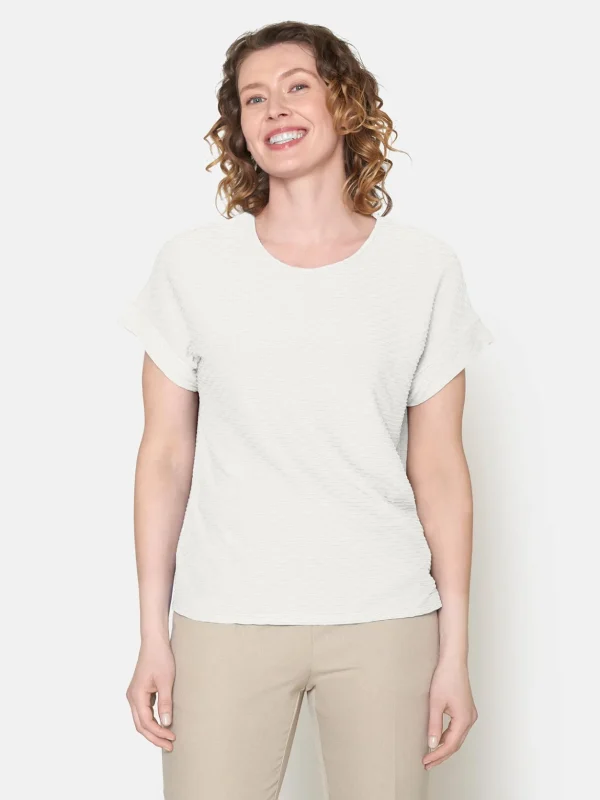 Brandtex Bluser & T-shirts<T-shirt - Off White