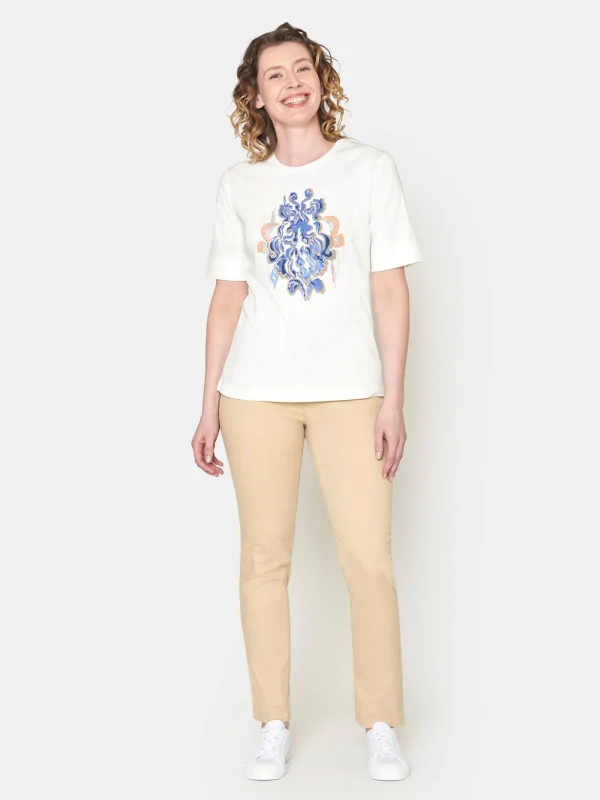 Brandtex Bluser & T-shirts<T-shirt - Off White