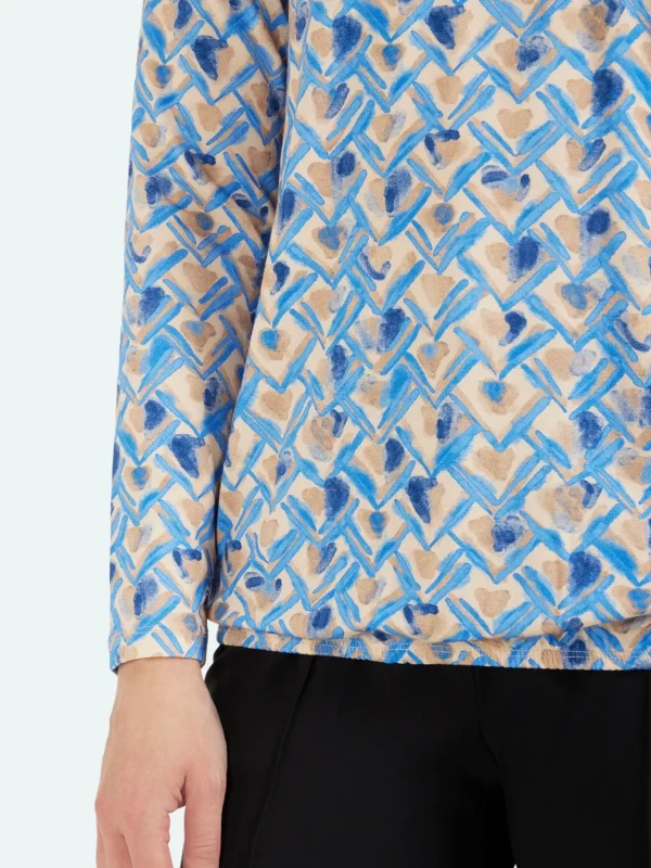 Brandtex Bluser & T-shirts<T-shirt 3/4 Sleeve - Midnight Blue