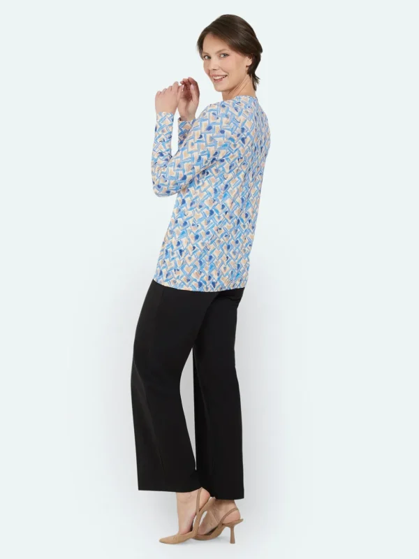Brandtex Bluser & T-shirts<T-shirt 3/4 Sleeve - Midnight Blue
