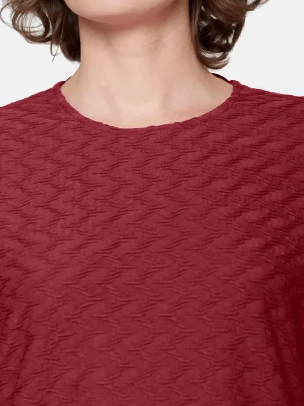 Brandtex Bluser & T-shirts<T-shirt - Vine Red